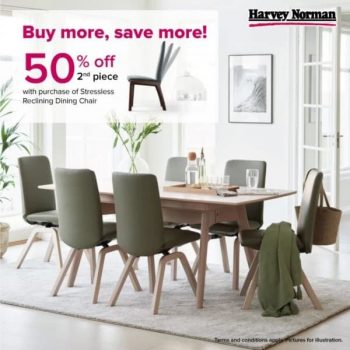 Harvey-Norman-Stressless-50th-Anniversary-Promotion-350x350 7-30 Jun 2021: Harvey Norman Stressless' 50th Anniversary Promotion at Millenia Walk