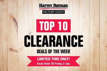 Harvey-Norman-Top-10-Clearance-Sale-350x233 29 Jun-2 Jul 2021: Harvey Norman Top 10 Clearance Sale at BizPark