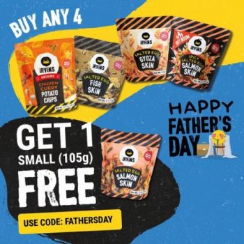 IRVINS-Fathers-Day-Buy-4-Get-1-FREE-Promotion--350x350 9-10 Jun 2021: IRVINS Father's Day Buy 4 Get 1 FREE Promotion