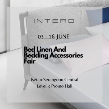 ISETAN-Intero-Bed-Linen-And-Bedding-Accessories-Fair-Sale--350x350 3-16 Jun 2021: ISETAN Intero Bed Linen And Bedding Accessories Fair Sale