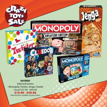 Isetan-Crazy-Toys-Sale-2-350x350 4-16 Jun 2021: Isetan Crazy Toys Sale