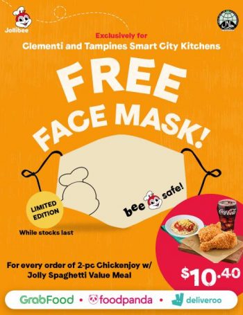 Jollibee-FREE-Face-Mask-Promotion--350x455 2 Jun 2021 Onward: Jollibee FREE Face Mask Promotion