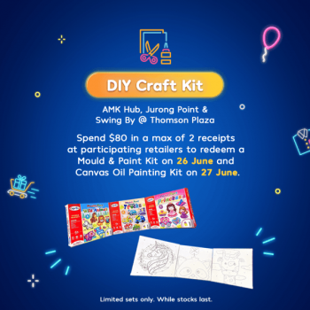 Jurong-Point-DIY-Craft-Kit-Promotion-350x350 26-27 Jun 2021: Jurong Point DIY Craft Kit Promotion at Thomson Plaza