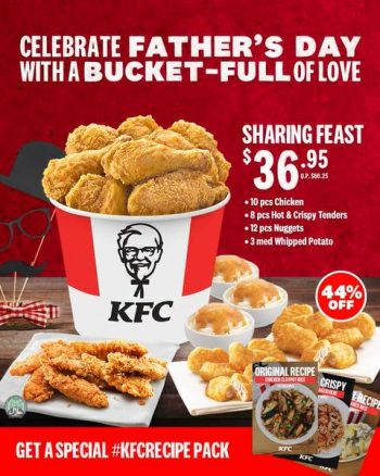 KFC-Fathers-Day-Sharing-Feast-Promotion-350x438 10-20 Jun 2021: KFC Father's Day Sharing Feast Promotion