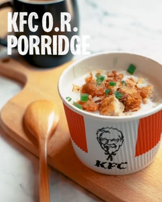 4 Jun 2021 Onward: KFC Original Recipe Porridge Promotion - SG