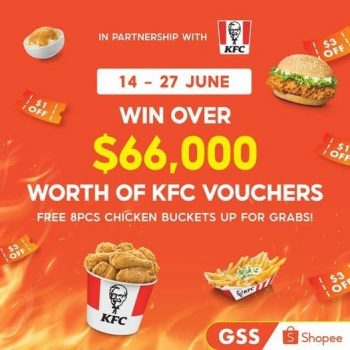 KFC-Voucher-Sale-on-Shopee--350x350 14-27 Jun 2021: KFC Voucher Sale on Shopee