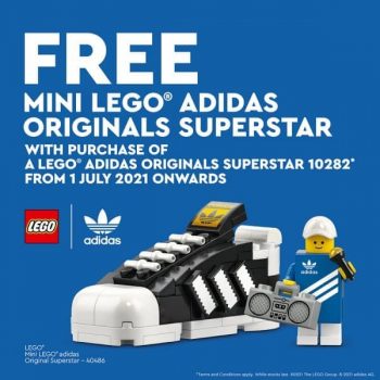 LEGO-Free-Mini-LEGO-Adidas-Originals-Superstar-Promotion-1-350x350 1-31 Jul 2021: LEGO Free Mini LEGO Adidas Originals Superstar Promotion