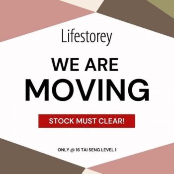 Lifestorey-Showroom-Stock-Must-Go-Promotion-350x350 4 Jun 2021 Onward: Lifestorey Tai Seng Relocation Sale