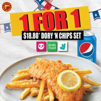 Manhattan-Fish-Market-1-For-1-Dory-N-Chips-Promotion-on-GrabFood-FoodPanda-and-Deliveroo--350x350 14-17 Jun 2021: Manhattan Fish Market 1 For 1 Dory N Chips Promotion on GrabFood, FoodPanda and Deliveroo