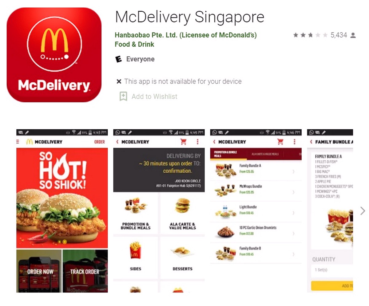 McDelivery-Singapore-Apps-on-Google-Play Now till 15 Jun 2021: McDonald's 6pcs Chicken McNuggets for $1 only! FREE Fries & Hashbrown Promo Codes to Redeem!