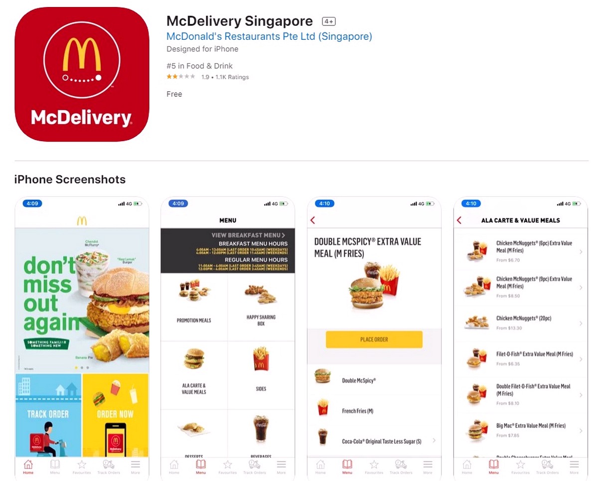 McDelivery-Singapore-on-the-App-Store Now till 15 Jun 2021: McDonald's 6pcs Chicken McNuggets for $1 only! FREE Fries & Hashbrown Promo Codes to Redeem!