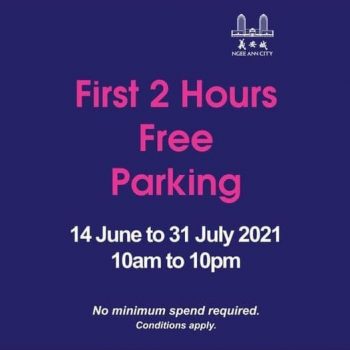 Orchard-Road-Free-First-2-Hours-Parking-Promotion-350x350 14 Jun-31 Jul 2021: Orchard Road Free First 2 Hours Parking Promotion at Ngee Ann City