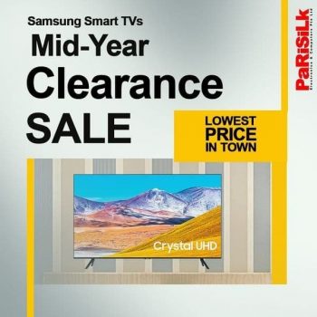 Parisilk-Mid-Year-Clearance-Sale-350x350 18 Jun 2021 Onward: Samsung Smart Televisions Mid-Year Clearance Sale at Parisilk