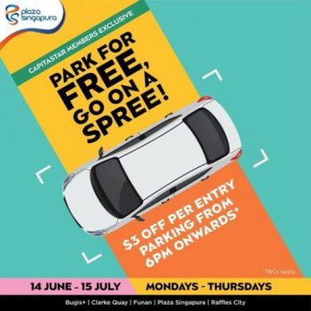 Plaza-Singapura-Park-For-FREE-Promotion-350x350 14 Jun-15 Jul 2021: Plaza Singapura Park For FREE Promotion via CapitaStar app