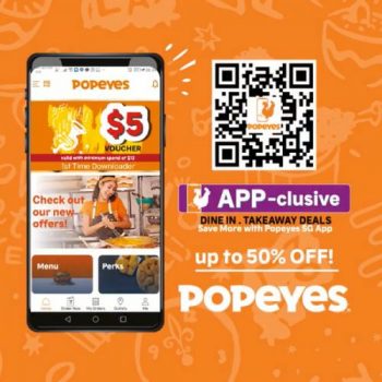 Popeyes-App-Clusive-Promotion--350x350 7 Jun 2021 Onward: Popeyes App-Clusive Promotion