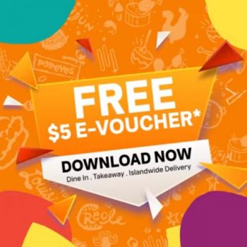 Popeyes-App-New-Registrants-FREE-5-Voucher-Promotion--350x350 25 Jun 2021 Onward: Popeyes App New Registrants FREE $5 Voucher Promotion