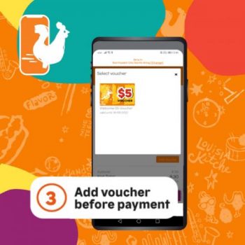 Popeyes-App-New-Registrants-FREE-5-Voucher-Promotion-3-350x350 25 Jun 2021 Onward: Popeyes App New Registrants FREE $5 Voucher Promotion