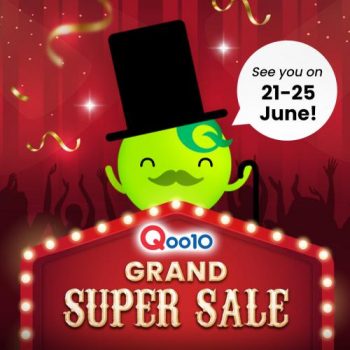 Qoo10-Grand-Super-Sale-350x350 21-25 Jun 2021: Qoo10 Grand Super Sale