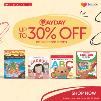 Scholastic-Asia-PAYDAY-Promotion-350x350 28 Jun 2021 Onward: Scholastic Asia PAYDAY Promotion on Lazada