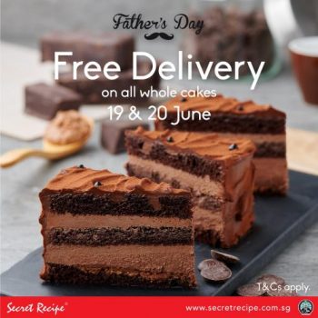 Secret-Recipe-Fathers-Day-FREE-Delivery-Promotion-350x350 19-20 Jun 2021: Secret Recipe Father's Day FREE Delivery Promotion