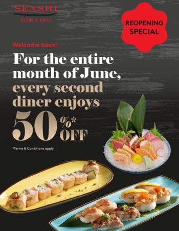 Senshi-Sushi-Grill-ReOpening-Special-350x451 21-30 Jun 2021: Senshi Sushi & Grill ReOpening Special