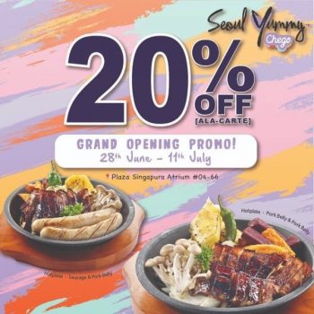 Seoul-Yummy-Grand-Opening-Promotion-350x350 28 Jun-11 Jul 2021: Seoul Yummy Grand Opening Promotion at Plaza Singapura