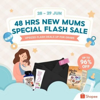 Shopee-48-Hours-New-Mums-Special-Flash-Sale-350x350 28-29 Jun 2021: Shopee 48 Hours New Mums Special Flash Sale