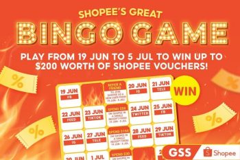 Shopee-Great-Bingo-Game-Giveaways-Giveaways-350x233 19 Jun-5 Jul 2021: Shopee Great Bingo Game Giveaways