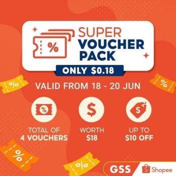 Shopee-Super-Voucher-Pack-Sale-350x350 18-20 Jun 2021: Shopee Super Voucher Pack Sale
