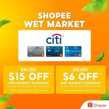 Shopee-Vouchers-Promotion-350x350 4 Jun 2021 Onward: Shopee Wet Market Promotion with Citi