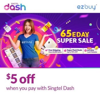 Singtel-Dash-65EDAY-Super-Sale-350x350 1-8 Jun 2021: Singtel Dash 65EDAY Super Sale