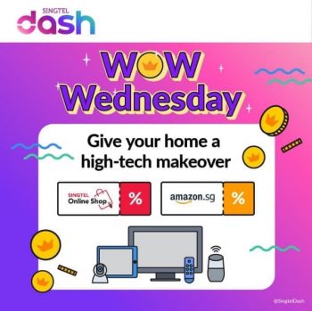 Singtel-Dash-WOW-Wednesday-PromotionSingtel-Dash-WOW-Wednesday-Promotion-350x349 9 Jun 2021 Onward: Singtel Dash WOW Wednesday Promotion