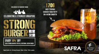 Strong-Burger-Juicy-Teriyaki-Chicken-Patty-on-a-Herb-Bun-Set-Promotion-with-SAFRA-350x191 26 Jun 2021 Onward: Heavenly Wang Strong Burger Juicy Teriyaki Chicken Patty on a Herb Bun Set Promotion  with SAFRA