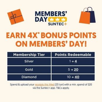 Suntec-City-Members-Day-Promotion-350x350 23 Jun 2021: Suntec City Members' Day Promotion