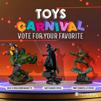 Takashimaya-Toys-Carnival-Online-Giveaway-350x350 17-30 Jun 2021: Takashimaya Toys Carnival Online Giveaway