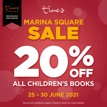 Times-bookstores-Marina-Square-Sale-350x350 25-30 Jun 2021: Times bookstores Marina Square Sale
