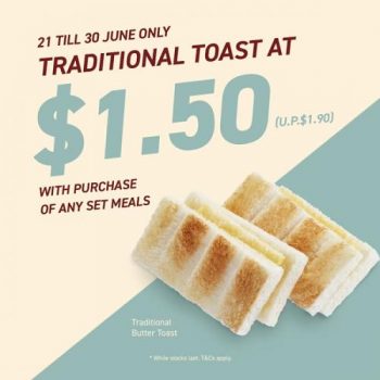 Toast-Box-Traditional-Toasts-@-1.50-Promotion2-350x350 21-30 Jun 2021: Toast Box Traditional Toasts @ $1.50 Promotion