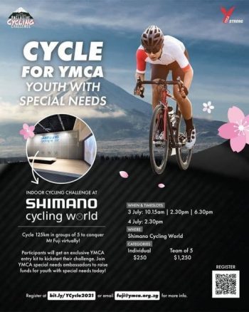 YMCA-International-House-Special-Needs-Inclusive-Challenge-Promotion-350x438 3-4 Jul 2021 Onward: YMCA International House Special Needs Inclusive Challenge at Shimano Cycling World