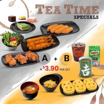 Yoshinoya-Brand-New-Tea-Time-Special-Sets-Promotion-350x350 22 Jun 2021 Onward: Yoshinoya Brand New Tea Time Special Sets Promotion