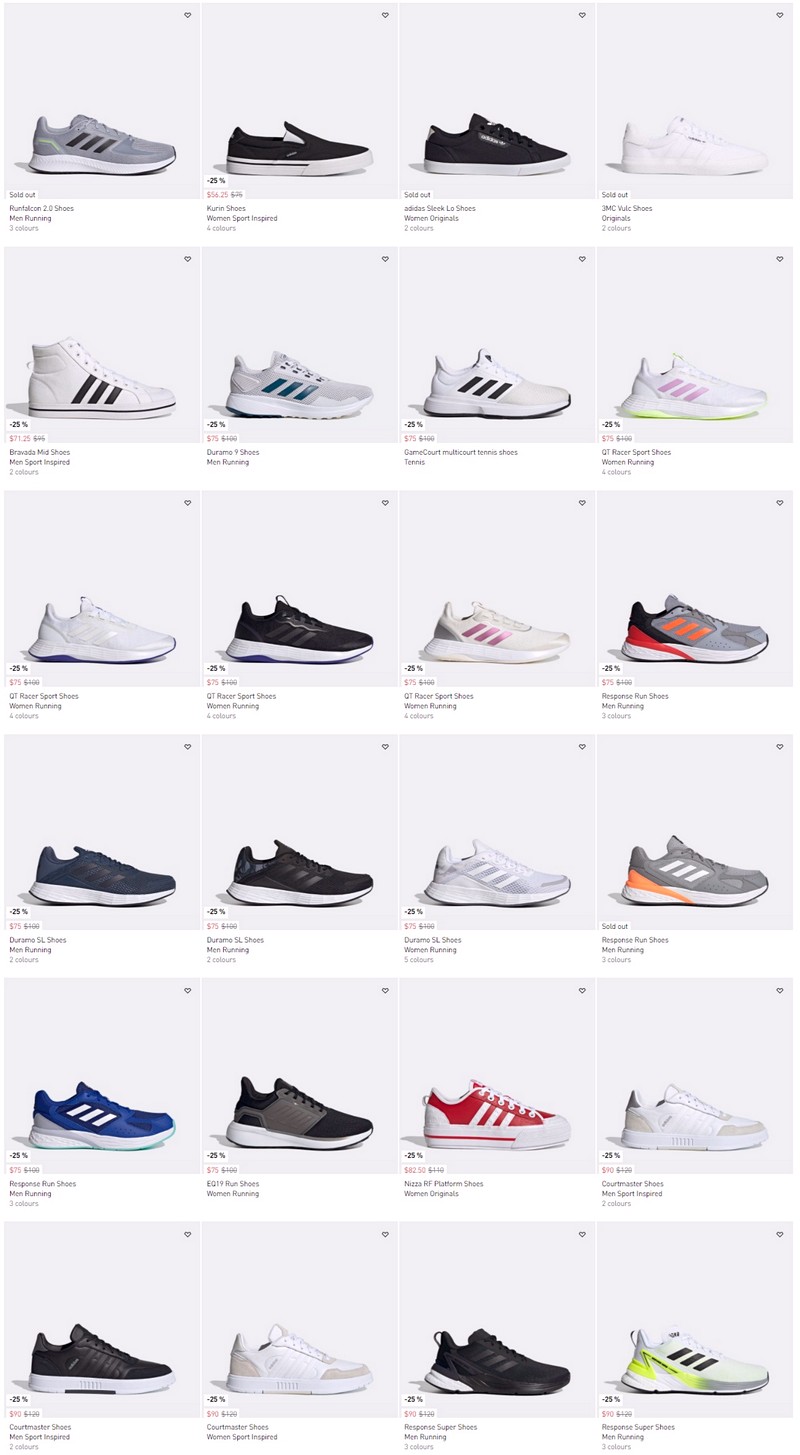 Adidas shoes price singapore best sale