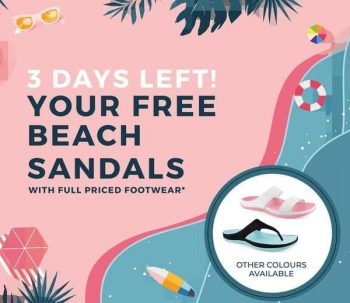 28-31-July-2021-Strive-Footwear-Free-Beach-Sandals-Promotion-350x303 28-31 July 2021: Strive Footwear Free Beach Sandals Promotion