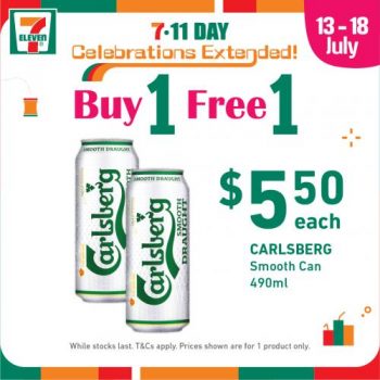 7-Eleven-7.11-Day-Buy-1-FREE-1-Promotion7-1-350x350 13-18 July 2021: 7-Eleven 7.11 Day Buy 1 FREE 1 Promotion