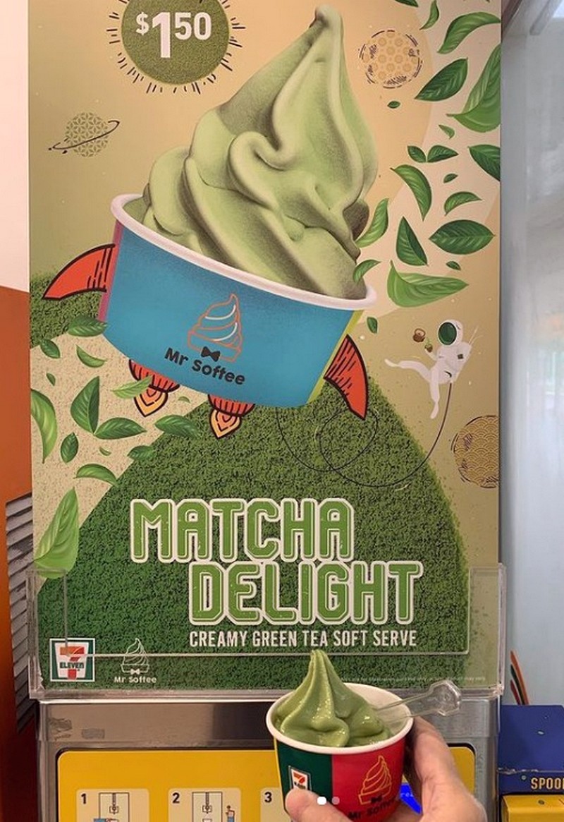 7-Eleven-Singapore-Matcha-Delight-2021-Promotion-Mr-Softee-Discounts-Islandwide-Offers Now till 1 Aug 2021: 7-Eleven Matcha Mr Softee Buy 1 Get 1 FREE Promotion at Singapore Islandwide