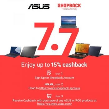 ASUS-7.7-Exclusive-Promotion-with-ShopBack-350x350 7 Jul 2021 Onward: ASUS 7.7 Exclusive Promotion with ShopBack