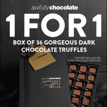 AWFULLY-CHOCOLATE-1-For-1-Promotion-350x350 28 Jul 2021 Onward: AWFULLY CHOCOLATE 1 For 1 Promotion