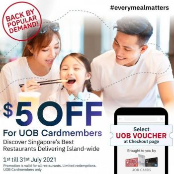 Arnolds-Fried-Chicken-UOB-Card-5-OFF-Promotion-1-1-350x350 3-31 Jul 2021: Arnold's Fried Chicken UOB Card $5 OFF Promotion