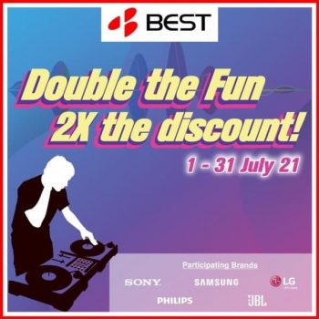 BEST-Denki-Double-Discount-Promotion-350x350 1-31 Jul 2021: BEST Denki Double Discount Promotion