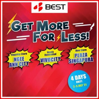 BEST-Denki-Get-More-For-Less-Promotion-350x350 2-5 Jul 2021: BEST Denki Get More For Less Promotion