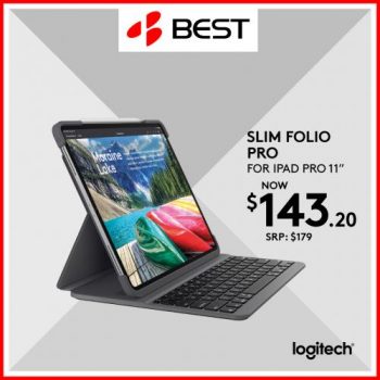 BEST-Denki-Logitech-Tablet-Keyboard-for-Apple-Promotion1-350x350 16-31 July 2021: BEST Denki Logitech Tablet Keyboard for Apple Promotion