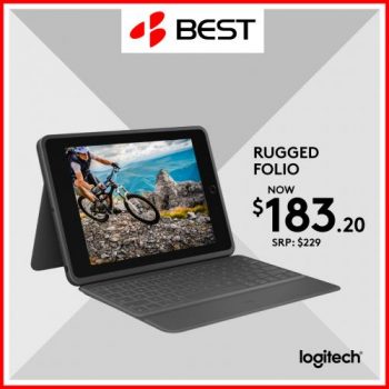 BEST-Denki-Logitech-Tablet-Keyboard-for-Apple-Promotion3-350x350 16-31 July 2021: BEST Denki Logitech Tablet Keyboard for Apple Promotion